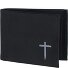  New Cryptan Portafoglio Protezione RFID 11 cm Variante schwarz-freedom cross grey