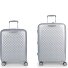  Queens 4 ruote Set di valigie 2 pezzi espandibile Variante plata