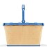  Carrybag Borsa shopper 48 cm Variante raffia blue
