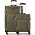  Set di valigie Beaumont a 4 ruote S+L espandibile Variante olive