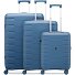  Skyline 2.0 Neon 4 ruote Set di valigie 3 pezzi Variante avio blau