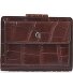  Portafoglio Protezione RFID Pelle 12.5 cm Variante mocca