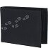  New Cryptan Portafoglio Protezione RFID 11 cm Variante schwarz-footsteps 2.0grey