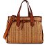  Patrizia Borsa shopper 42 cm Variante bianco-cognac