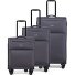  Jupiter 4X 4 ruote Set di valigie 3 pezzi Variante excaliburgrey
