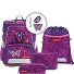  Space Shine Set di borse per la scuola 5 pezzi Variante Butterfly Night Ina