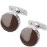  Gemelli Paris Ottone 1,8 cm Variante chrome lack braun poliert