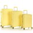 Pastel 4 ruote Set di valigie 3 pezzi con piega di espansione Variante yellow Pastel 4 ruote Set di valigie 3 pezzi con piega di espansione Variante yellow