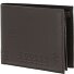  Leather Portafoglio Protezione RFID Vera Pelle 10 cm Variante braun-jumping jack 2.0