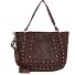  Borsa shopper in pelle 34 cm Variante moro