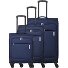  Priego 4 ruote Set di valigie 3 pezzi Variante navy