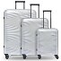 Collection 02 THE THREE SET 4 ruote Set di valigie 3 pezzi Variante silver metallic 2 Collection 02 THE THREE SET 4 ruote Set di valigie 3 pezzi Variante silver metallic 2