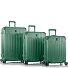  Xtrak 4 ruote Set di valigie 3 pezzi con piega di espansione Variante midnight green