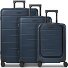  London 4 ruote Set di valigie 3 pezzi espandibile Variante dark navy