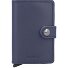 Miniwallet Custodia originale per carte di credito Portafoglio RFID in pelle 6,5 cm Variante navy Miniwallet Custodia originale per carte di credito Portafoglio RFID in pelle 6,5 cm Variante navy
