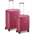  Starlight 3.0 4 ruote Set di valigie 2 pezzi con piega di espansione Variante burgundy