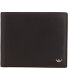  Dublin Portafoglio Protezione RFID Vera Pelle 10 cm Variante braun