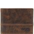  Portafoglio classico in pelle 12 cm Variante brown