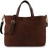  Velluto Stampa Elea Borsa shopper Pelle 35 cm Variante brown