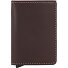 Slimwallet Portafoglio originale per carte di credito RFID in pelle 6,5 cm Variante chocolate Slimwallet Portafoglio originale per carte di credito RFID in pelle 6,5 cm Variante chocolate
