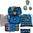  Set di zaini ErgoFlex Superflash 5 pezzi. Variante Blue Robot