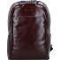 Zaino blu quadrato in pelle 43 cm Scomparto per laptop Variante mahagoni Zaino blu quadrato in pelle 43 cm Scomparto per laptop Variante mahagoni