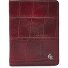  Custodia per carta di credito Protezione RFID Pelle 10 cm Variante red