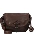  Theresia Borsa a tracolla Vera Pelle 25 cm Variante chocolate brown