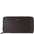  Polo Portafoglio Protezione RFID Vera Pelle 15.5 cm Variante dunkelbraun