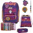 Set di cartelle per la scuola Genius 4 pezzi Superflask Variante Fantasy