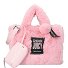 Iris Fur Borsa shopper M 32 cm Variante cherry blossom  Iris Fur Borsa shopper M 32 cm Variante cherry blossom
