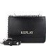  Borsa a tracolla donna 19 cm Variante black