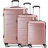  5583 4 ruote Set di valigie 3 pezzi Variante rosa