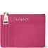  Bologna Portachiavi in pelle Portacarte in pelle 11,5 cm con scomparto per air tag Variante hot pink