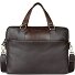  Ryan Valigetta Vera Pelle 39 cm Vano porta PC Variante braun