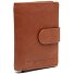  Kaunas Portafoglio Protezione RFID Pelle 7.5 cm Variante cognac