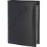  Leather Portafoglio Protezione RFID Vera Pelle 13 cm Variante schwarz-footsteps 2.0
