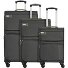  Travel Line 6704 4 ruote Set di valigie 3 pezzi Variante grau