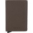  Slimwallet Custodia per carte di credito RFID in pelle 6,5 cm Variante khaki