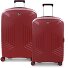 Ypsilon 4 ruote Set di valigie 2 pezzi con piega di espansione Variante burgundy Ypsilon 4 ruote Set di valigie 2 pezzi con piega di espansione Variante burgundy
