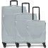 taska set di valigie a 4 ruote 3 pezzi con piega elastica Variante grey taska set di valigie a 4 ruote 3 pezzi con piega elastica Variante grey