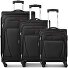  Beaumont 4 ruote Set di valigie 3 pezzi con piega di espansione Variante black