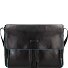 Messenger blu quadrato in pelle 37 cm Scomparto per laptop Variante black Messenger blu quadrato in pelle 37 cm Scomparto per laptop Variante black