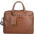  Cartella autentica in pelle 38 cm Scomparto per laptop Variante cognac