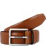 Cintura in pelle bombata Variante cognac | 85 cm  Cintura in pelle bombata Variante cognac | 85 cm