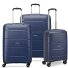  Galaxy 4 ruote Set di valigie 3 pezzi Variante night blue