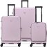  Florence 4 ruote Set di valigie 3 pezzi con piega di espansione Variante lilac