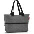 Borsa shopper E1 50 cm Variante twist silver Borsa shopper E1 50 cm Variante twist silver