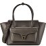  Double Beat Borsa a spalla Vera Pelle 31 cm Variante fango