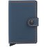 Miniwallet Custodia per carta di credito Protezione RFID Pelle 6.5 cm Variante nightblue orange